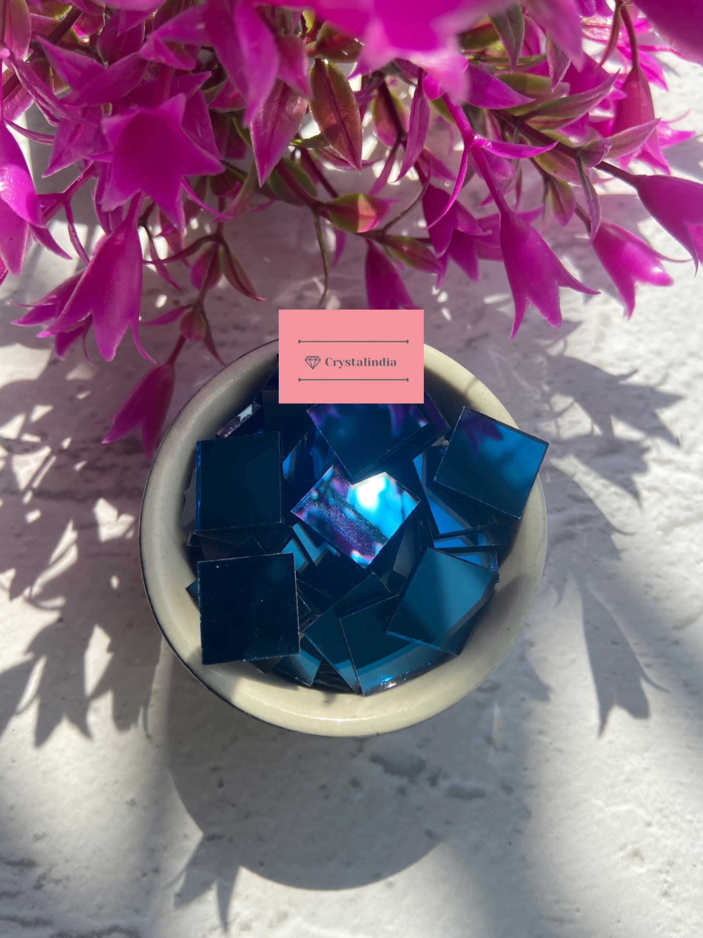 Blue Mirrors - Square