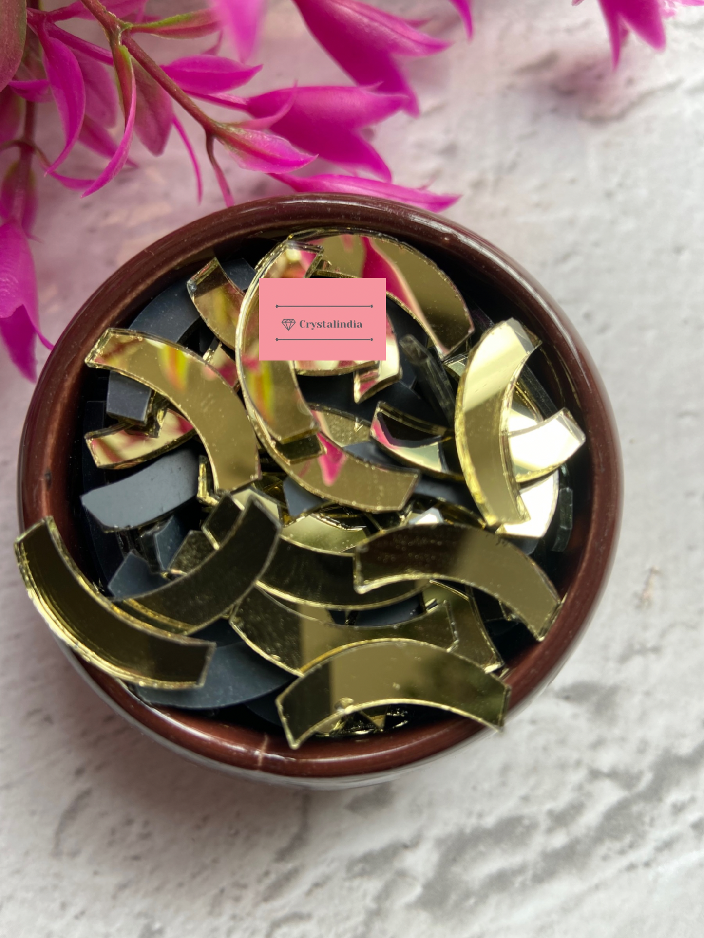 Border Mirrors - Gold Bow