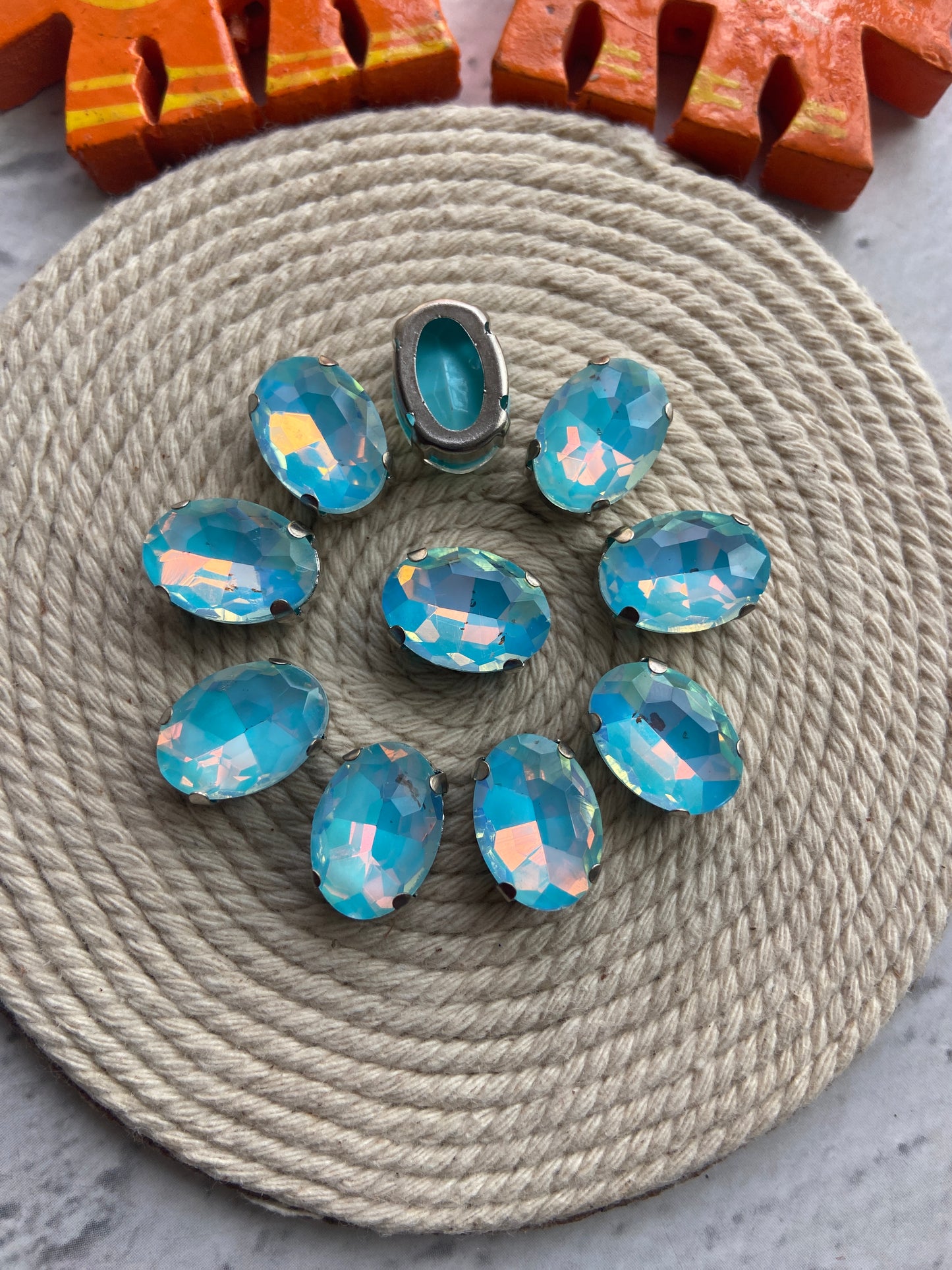 Mocha 10x14MM Oval