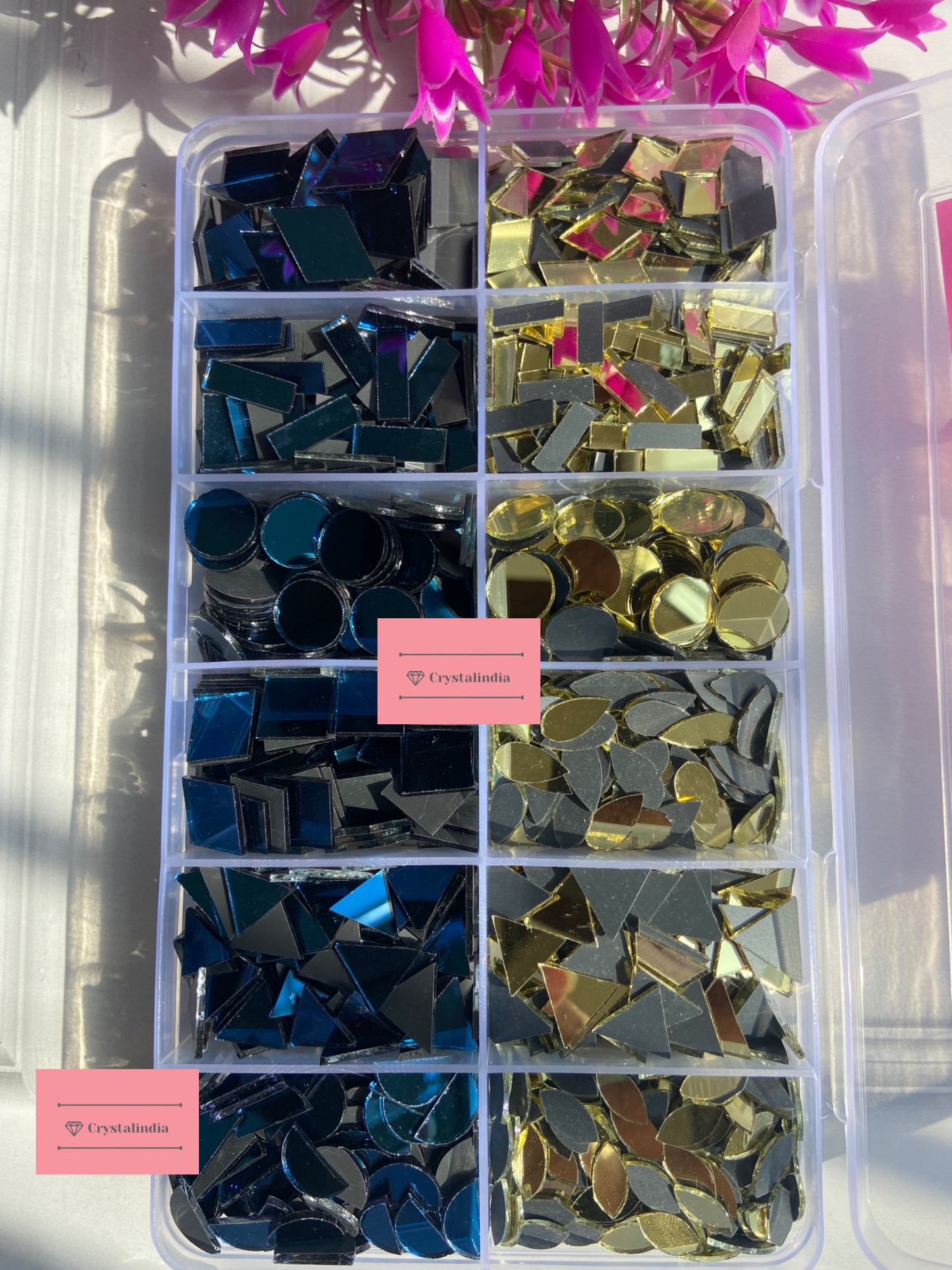 Kit 48 - 12 Kit Blue and Regular Gold Mirrors