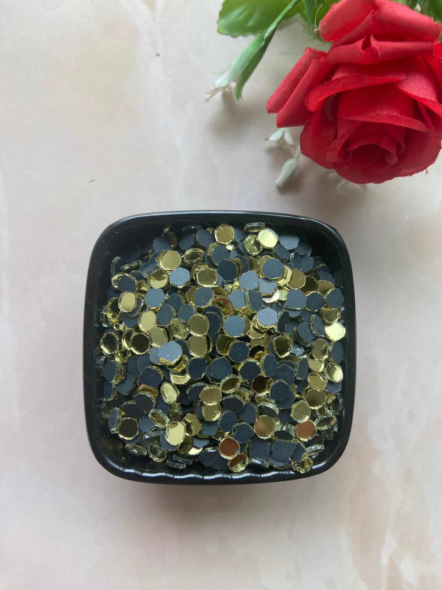 Gold Nano Mirrors - Round