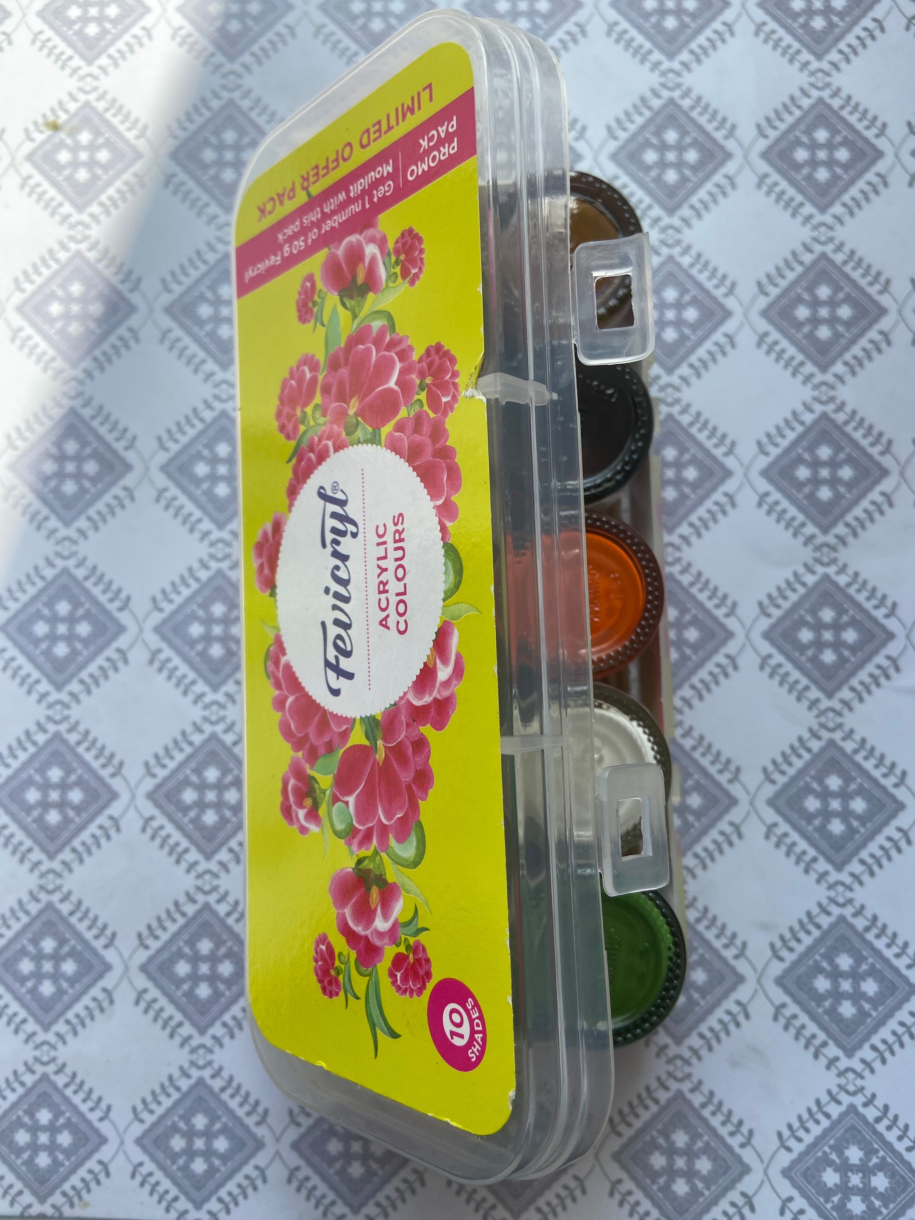 Acrylic Colours - Sunflower Kit – CrystalIndia
