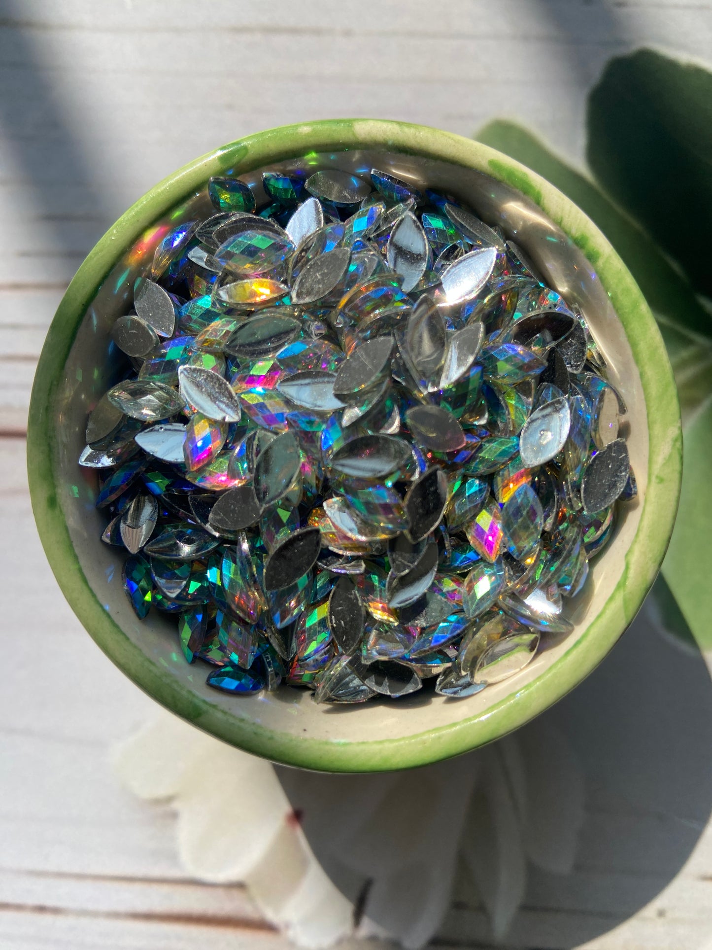 Rhinestone Rainbow Eye