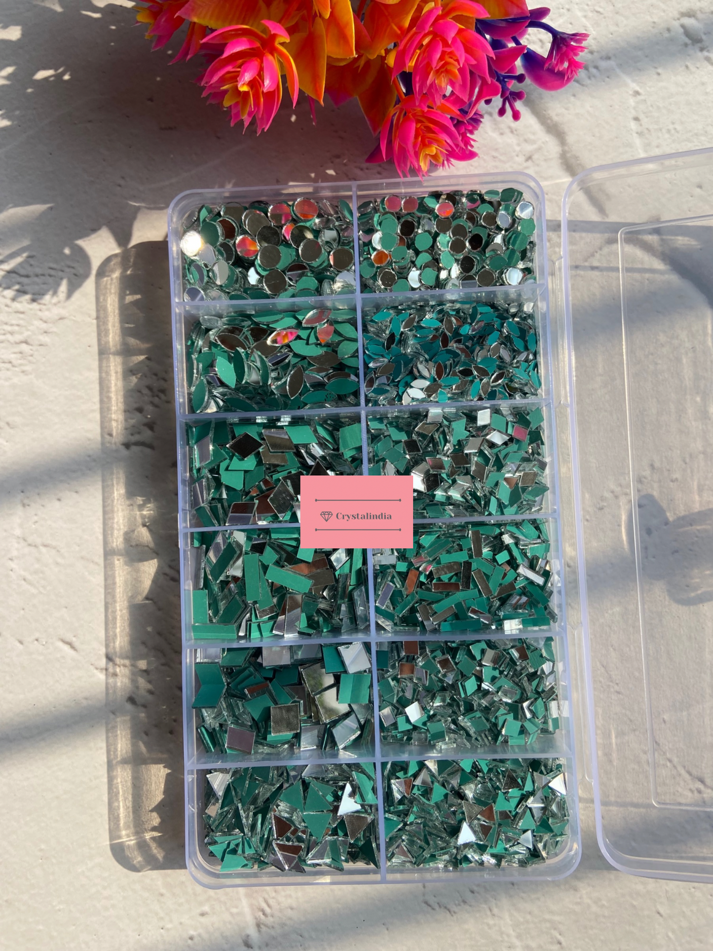 Kit 55- 12 Silver Regular and Micro Mirrors