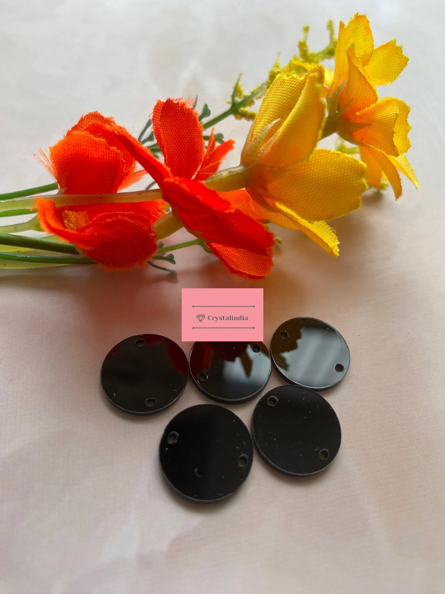 Acrylic Sequins - Round -14MM