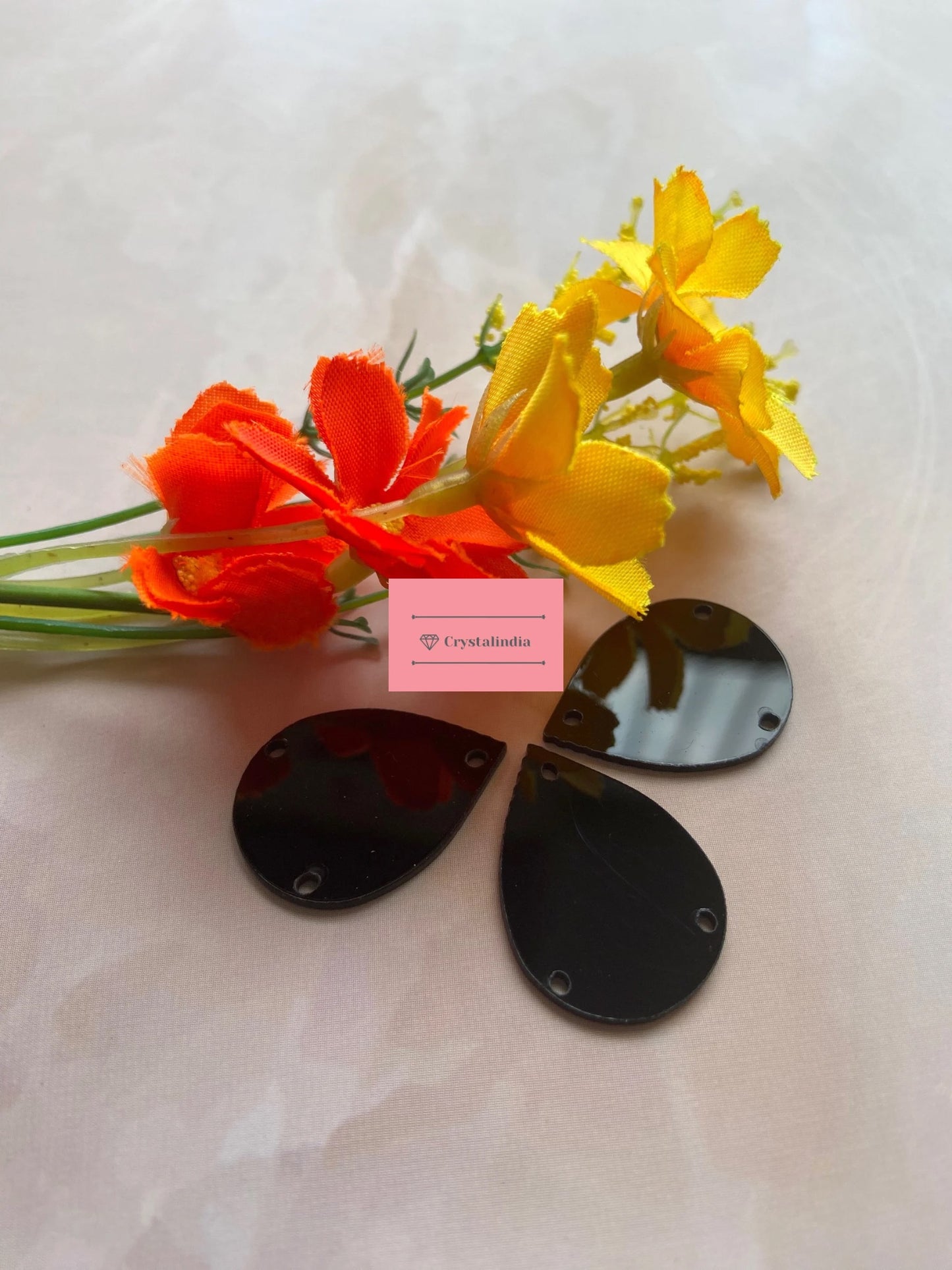 Acrylic Sequins - Petal - 20x25MM