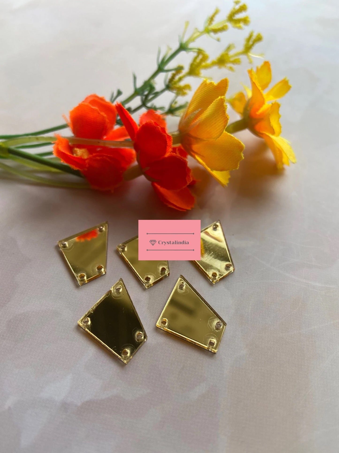 Acrylic Sequins - Geometric 1 - 14MM