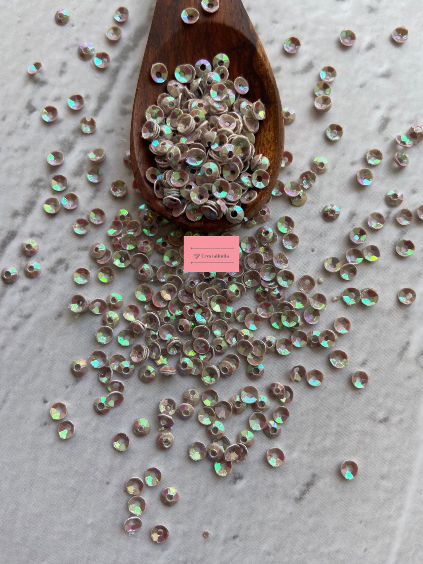 Katori Sequins - Nude Rainbow