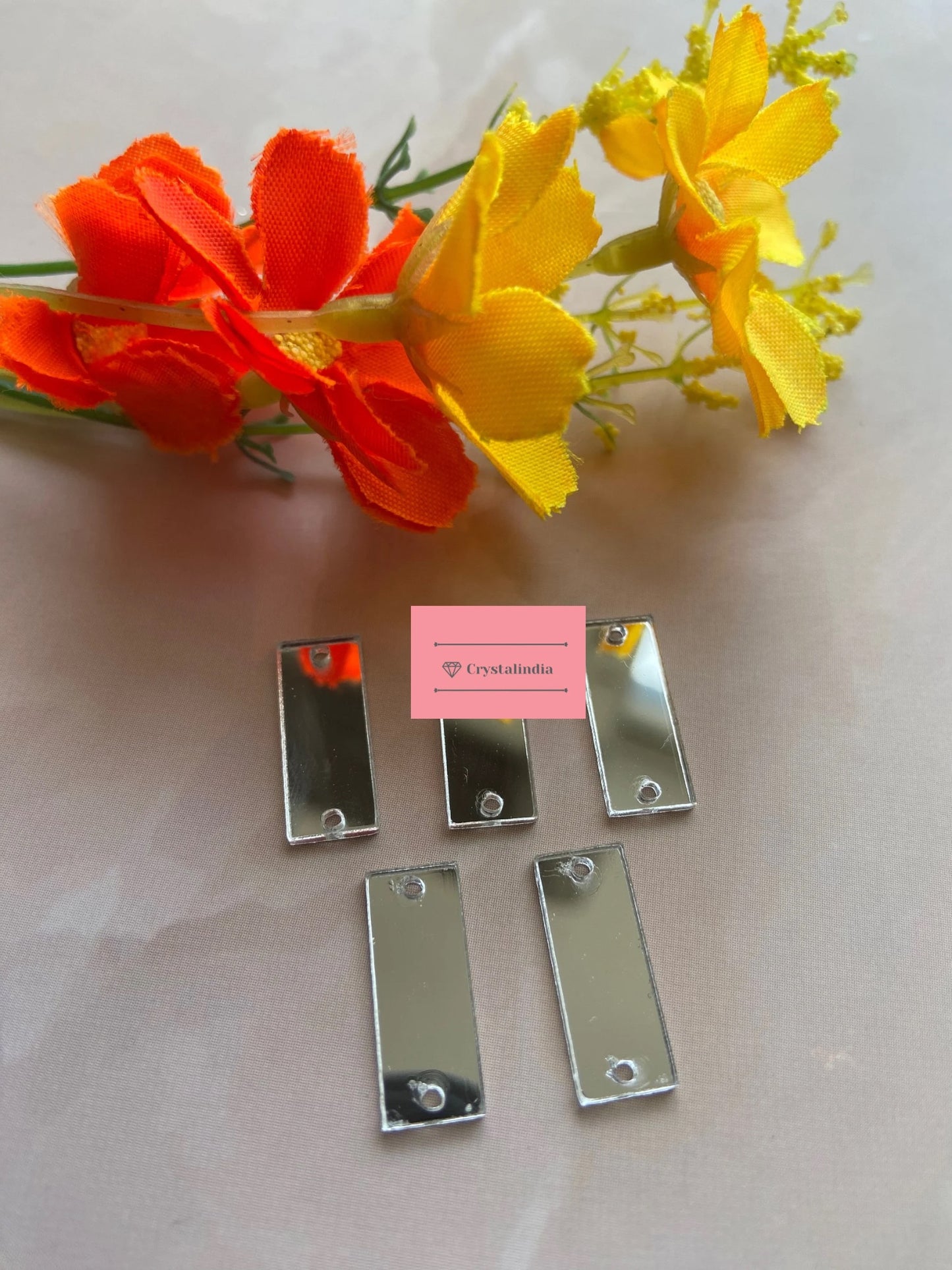 Acrylic Sequins - Stripe - 7x16MM