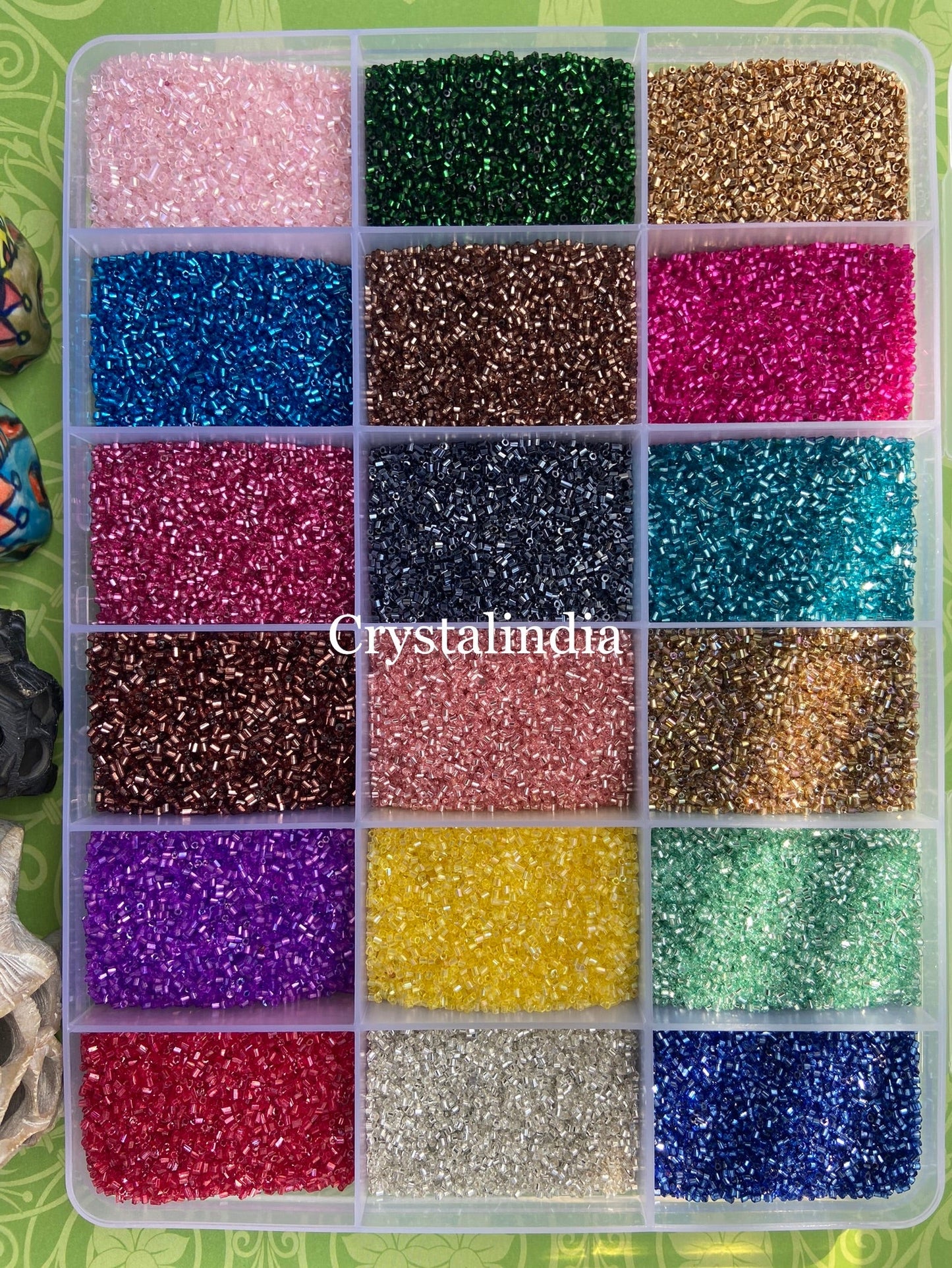 Kit 26 - 18 Micro Bugle Beads 15/0