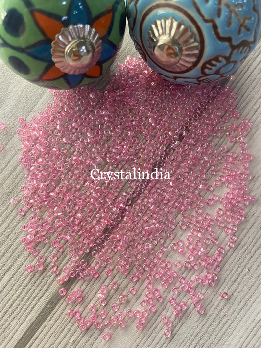 Sugar Beads - Trans Pink