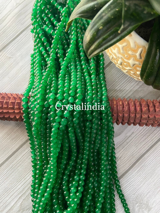 Glass Beads - Green