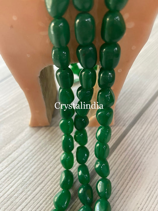 Jelly Beads - Dark Green