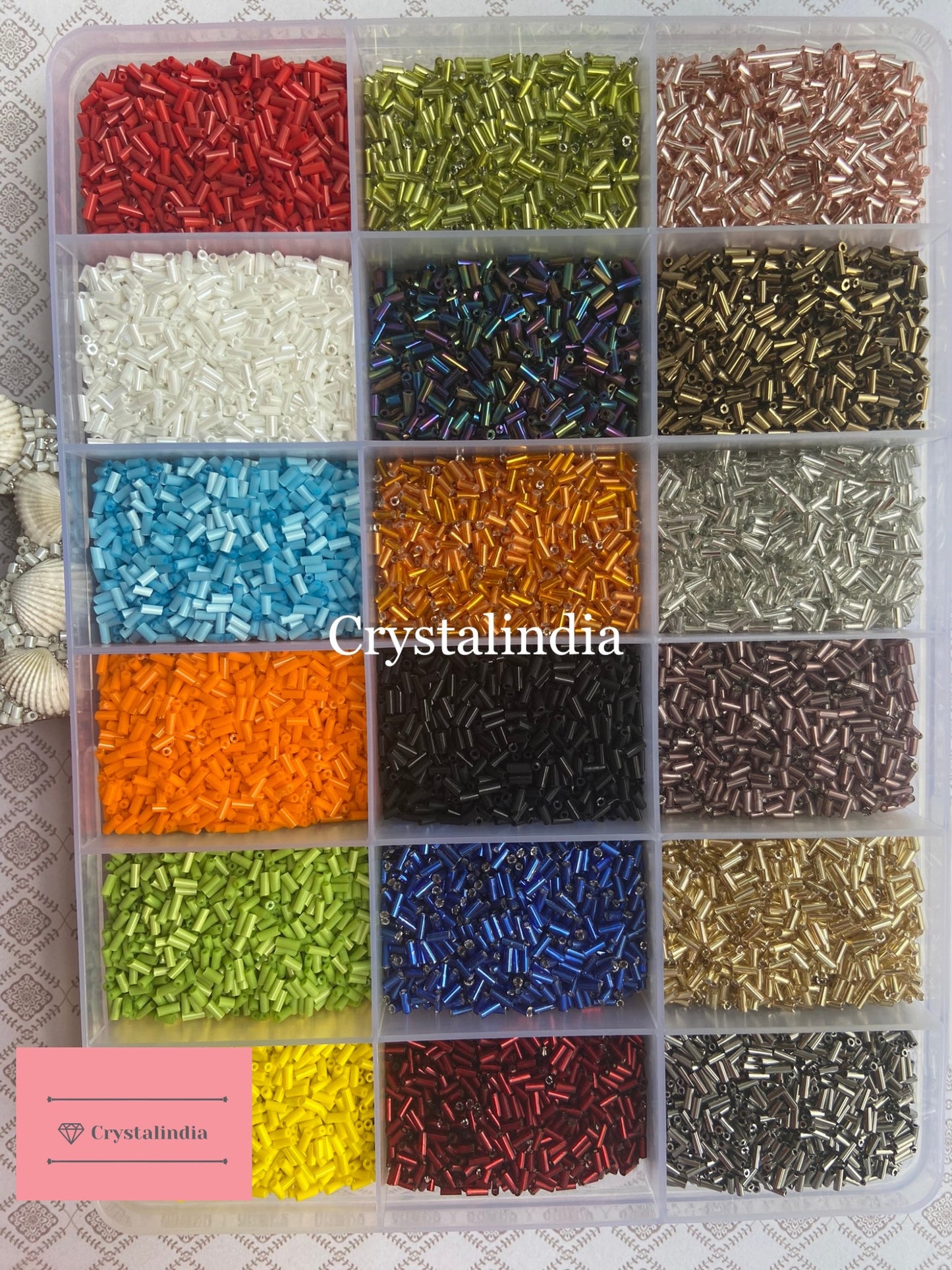 Kit 33 - 18 Bugle Beads 5MM