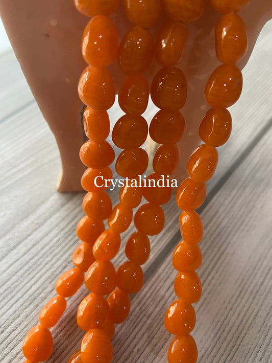 Jelly Beads - Orange