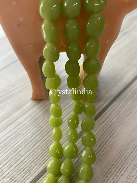 Jelly Beads - Light Green