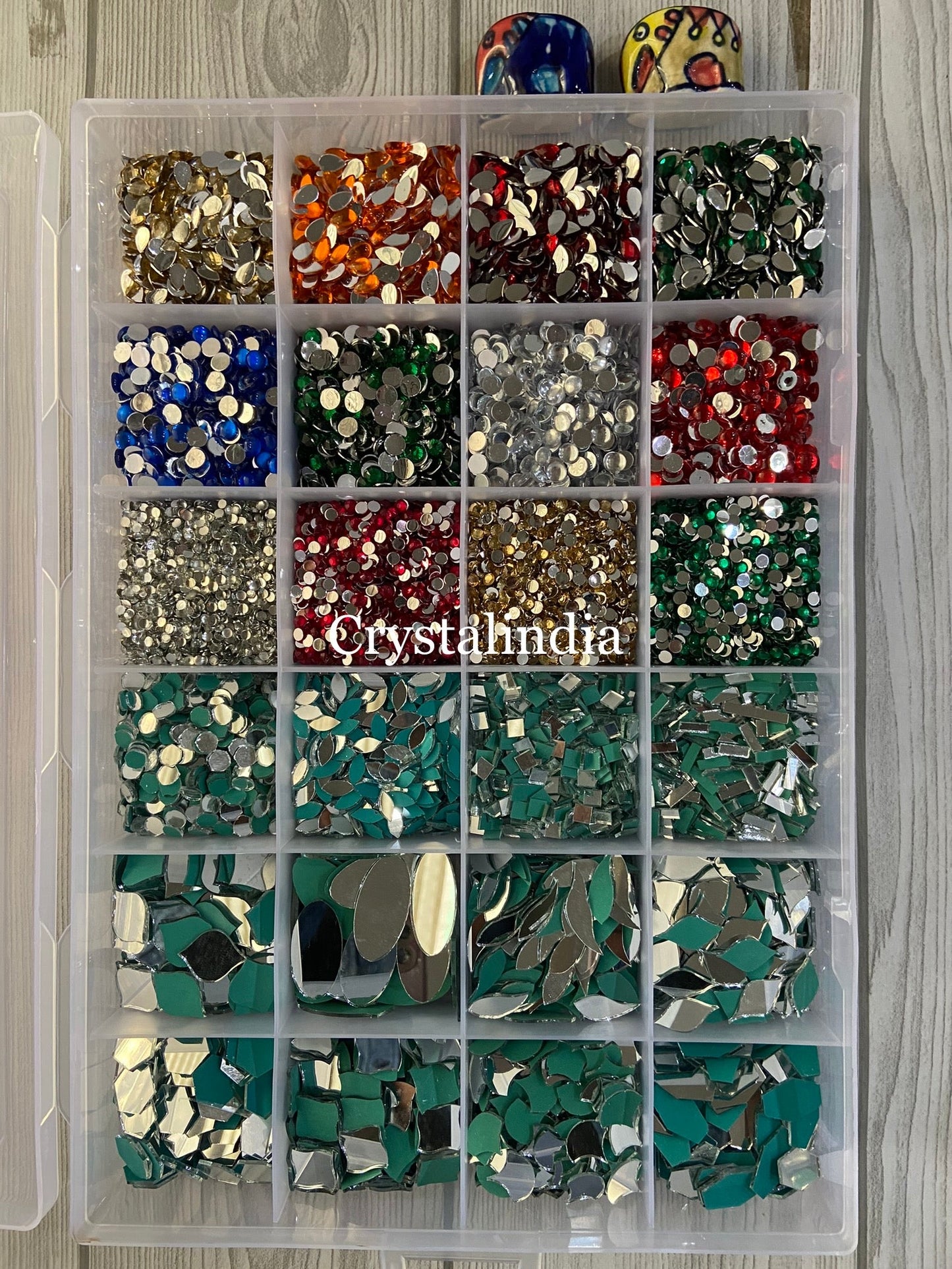 Kit 13 - Jumbo Kit Premium Micro mirrors and Stickon Stones