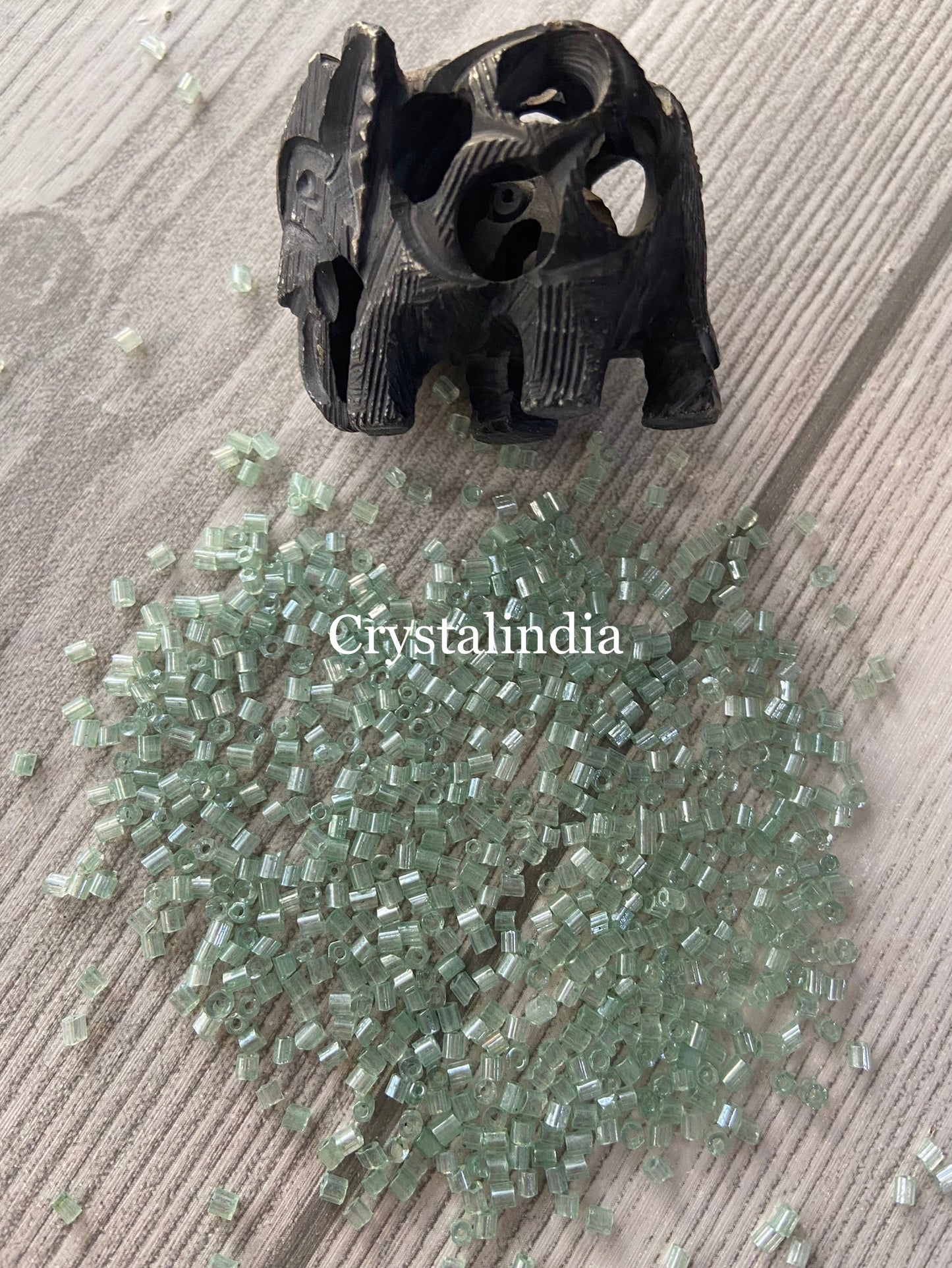 Bugle Beads - Lustre Light Sea Green