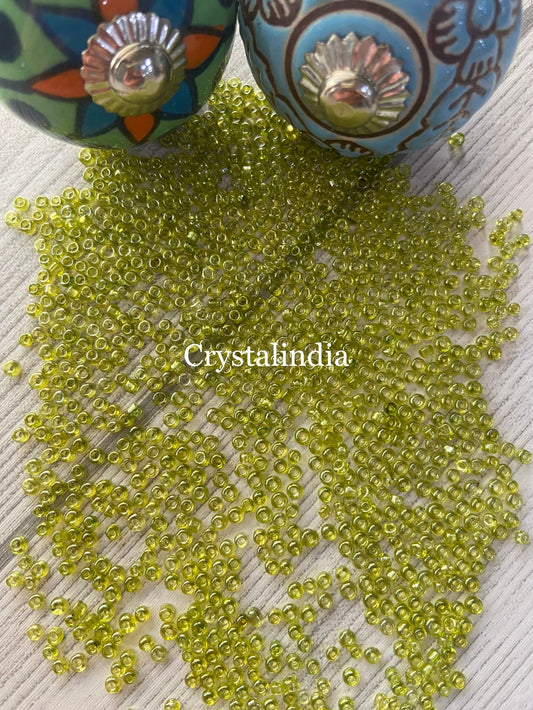 Sugar Beads - Trans Mehndi Green