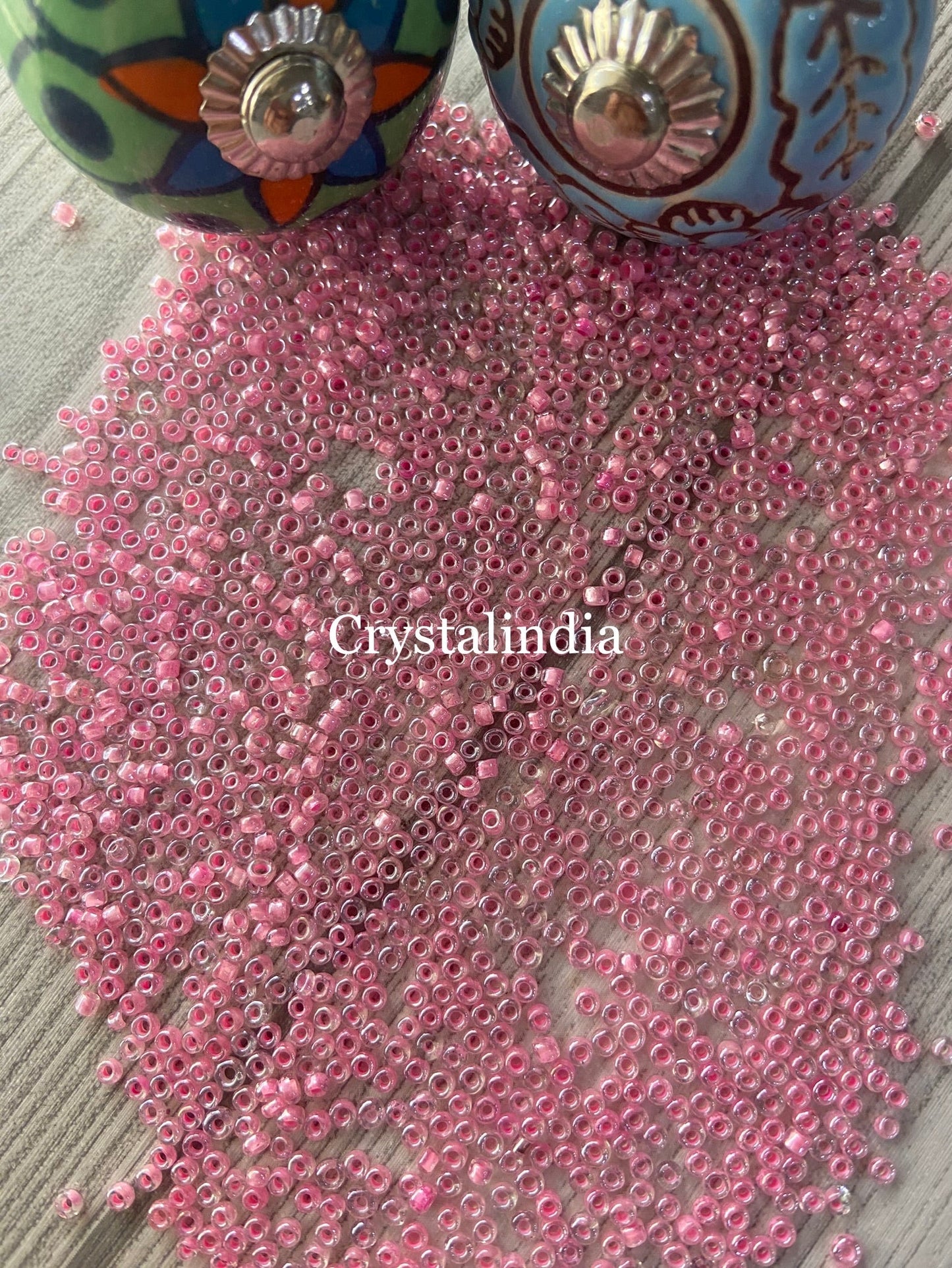 Sugar Beads - Inside Pink