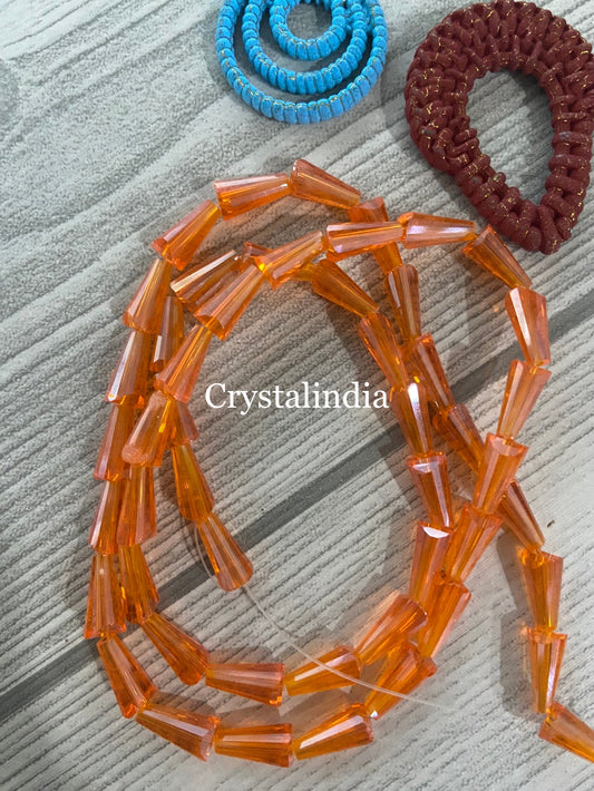 Cone Crystals - Orange