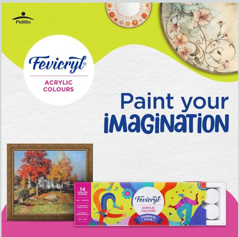 Acrylic Colours - Carnival Pack