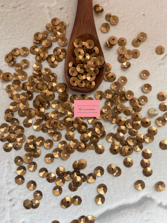 Antique Gold Sequins - Katori