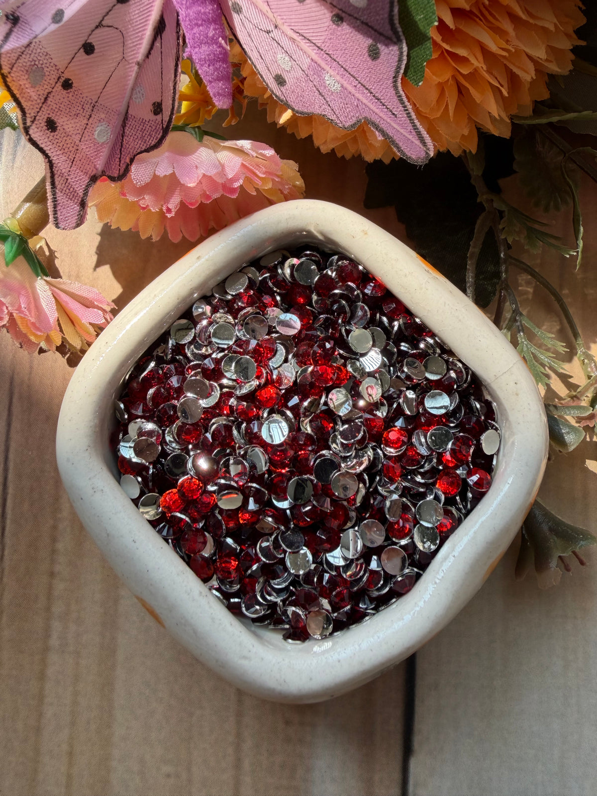 Stickon Round Rhinestone 4MM