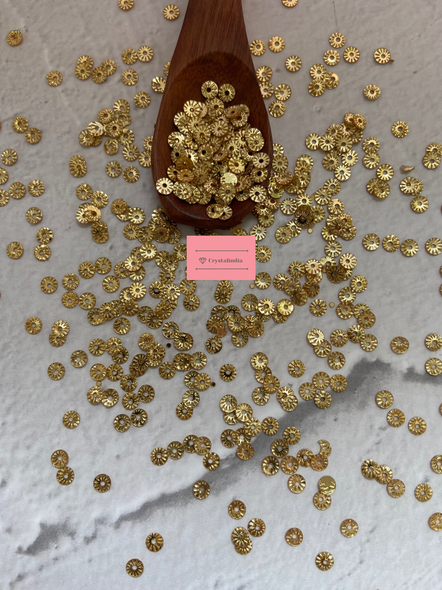 Gold Sequins - Chakri Small