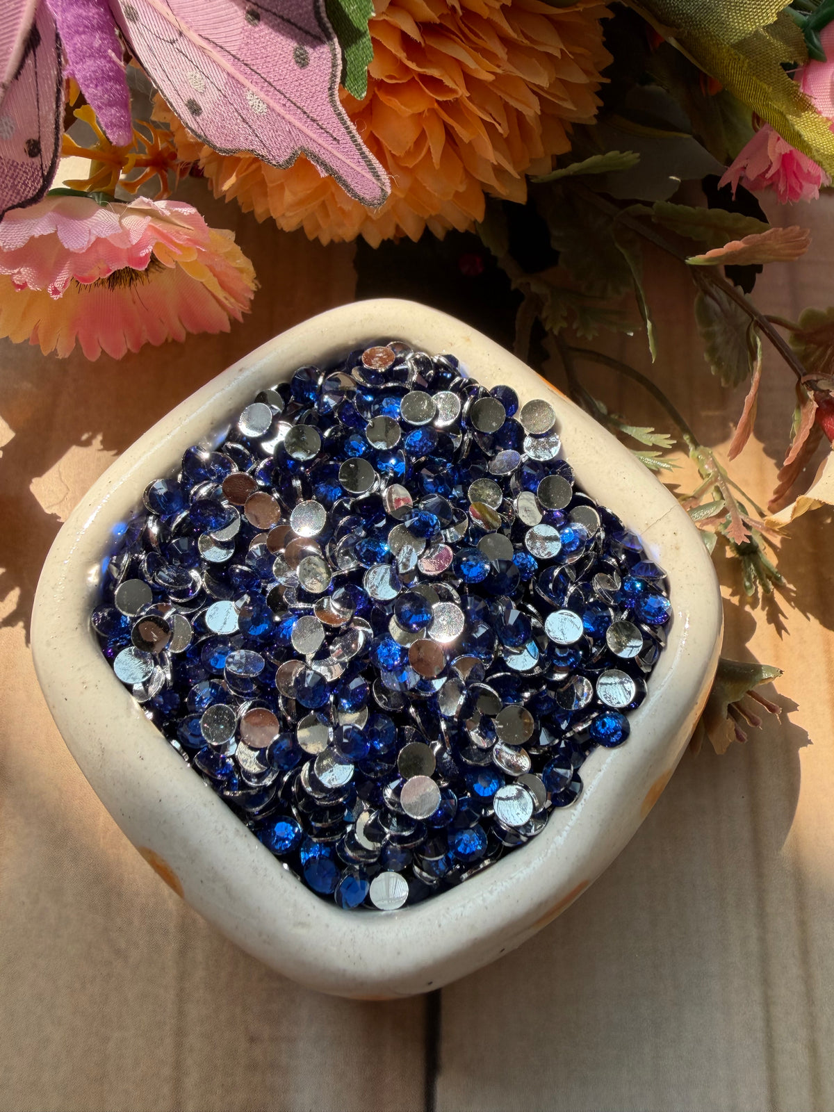 Stickon Round Rhinestone 4MM