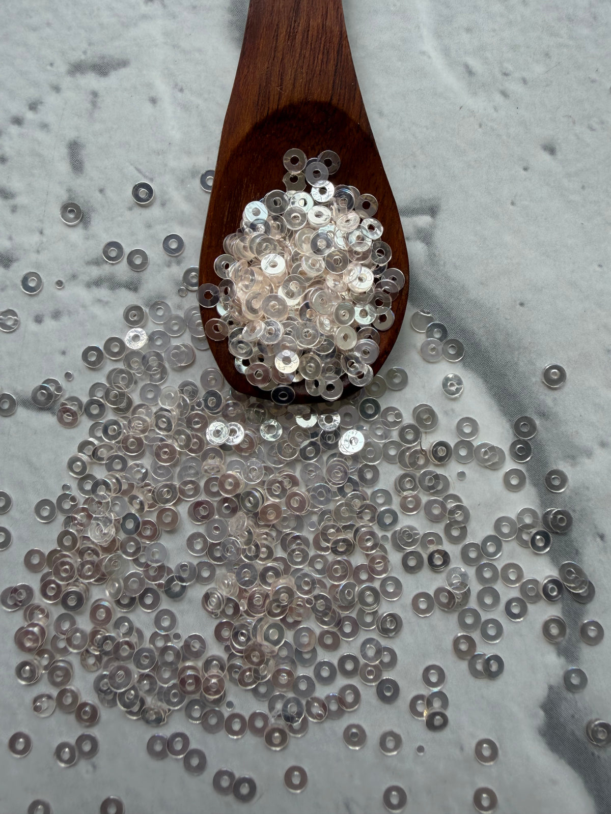 Micro Round Sequins - Pani Light Peach
