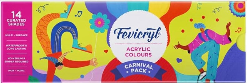 Acrylic Colours - Carnival Pack