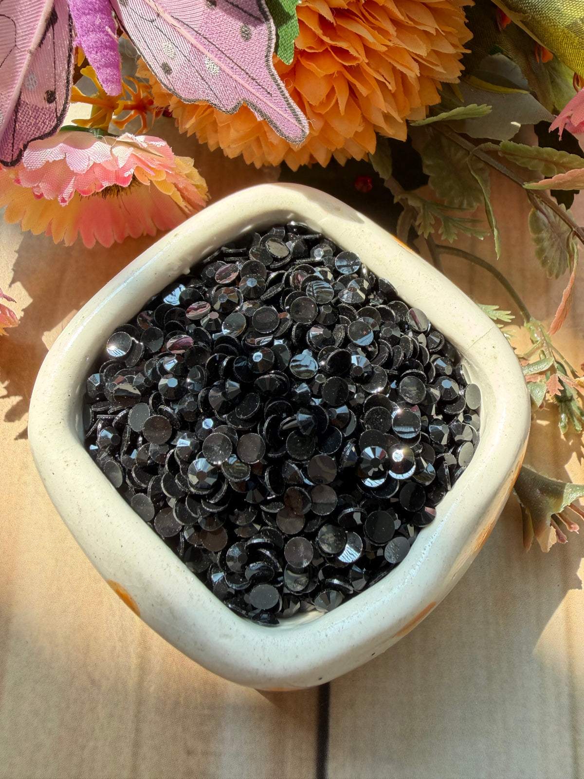 Stickon Round Rhinestone 4MM
