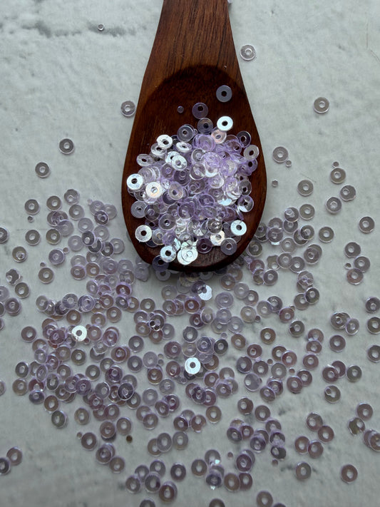 Micro Round Sequins - Pani Lavender