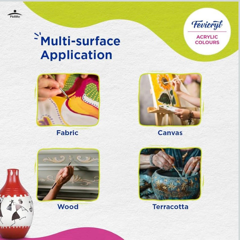 Acrylic Colours - Carnival Pack