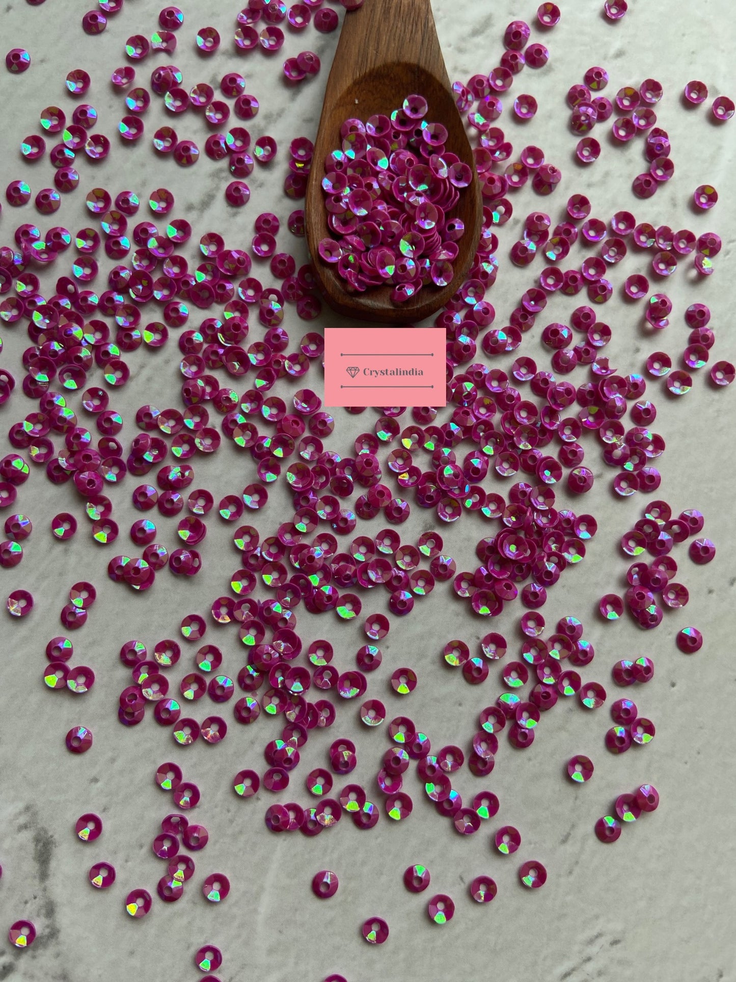 Katori Sequins - Magenta Rainbow