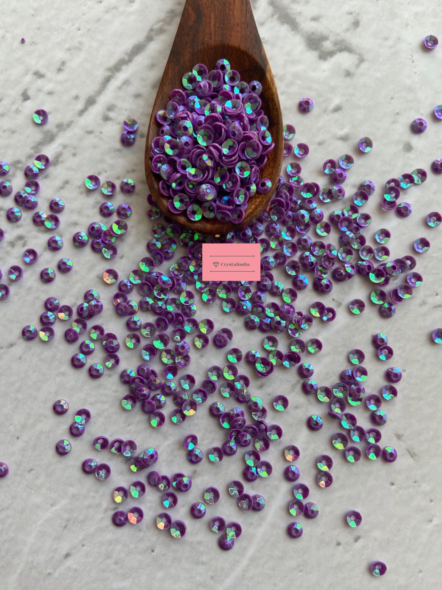 Katori Sequins - Lavender Rainbow