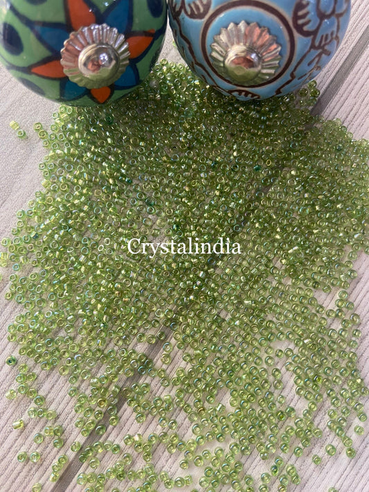 Sugar Beads - Rainbow Light Green