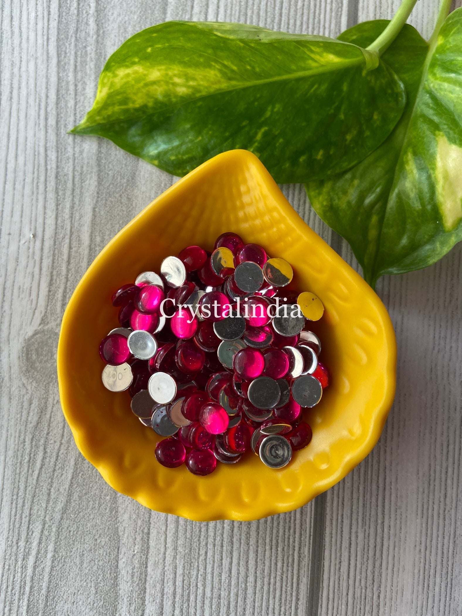 Solid Stickon Stickon Stones Round – CrystalIndia
